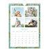 Calendrier photo A5 — Papier peint floral [Mars]