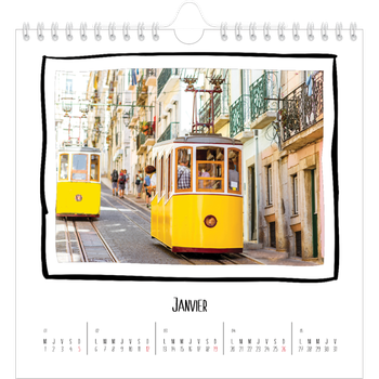 Calendrier photo carré — Instants d'album photo