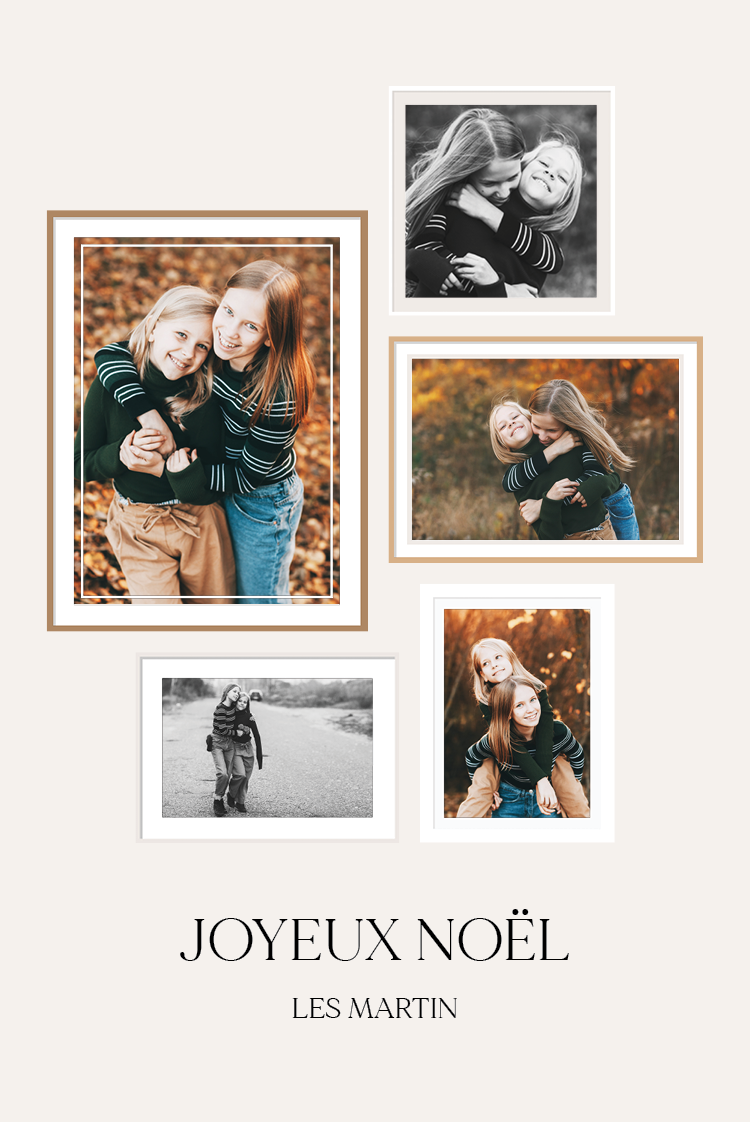 Faire-part & Cartes — Galerie de mur photo