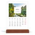 Calendrier de bureau support bois - portrait  — Toute l'histoire [Avril]