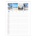 Calendrier familial A3 — Agenda simple - Famille de 5 [Mai]