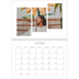 Calendrier photo A4 double (30 x 40 cm) — Fragments de voyage [Janvier]