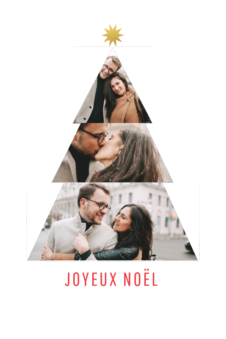 Faire-part & Cartes — Sapin de photo