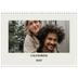 Calendrier photo A4 double (30 x 40 cm) — Ivoire simple [couverture]