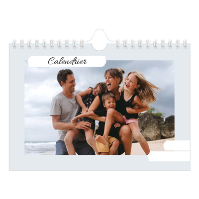 Calendrier photo A5 — Tons neutres [couverture]