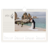 Calendrier photo A4 — Initiales fleuries [Février]