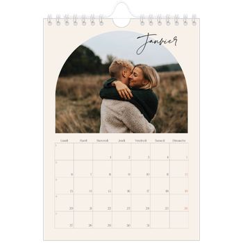 Calendrier photo A5 — Arche de souvenirs