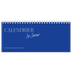 Calendrier de bureau — Classique cobalt [couverture]