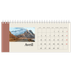 Calendrier de bureau — Vues du monde [Avril]