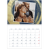 Calendrier photo A4 double (30 x 40 cm) — Coup de pinceau doré [couverture]