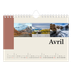 Calendrier photo A5 — Vues du monde [Avril]