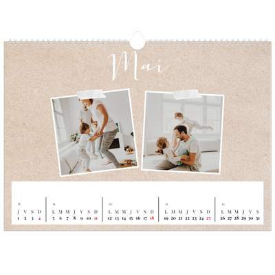 Calendrier photo A3 — Calendrier-album [couverture]
