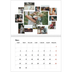 Calendrier photo A4 double (30 x 40 cm) — Formes et collage [Mars]