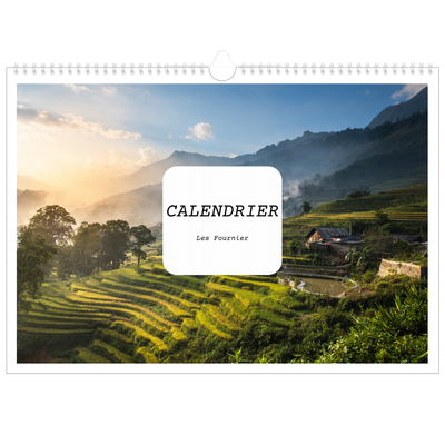 Calendrier photo A3 — Toute l'histoire [couverture]