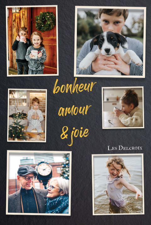 Faire-part & Cartes — Ardoise de Noël