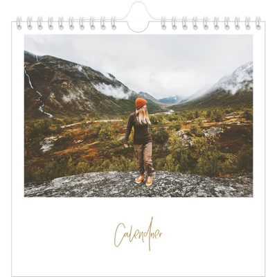 Calendriers annuels carré — Manuscrit [couverture]