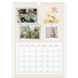 A3 Calendrier annuel — Scrapbook vintage [couverture]