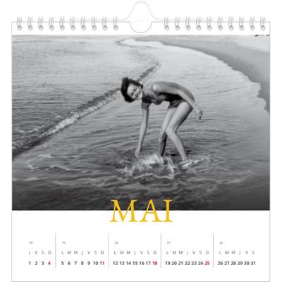 Calendriers annuels carré — Style héritage [couverture]