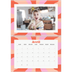 Calendrier photo A4 double (30 x 40 cm) — Jeu de motifs [Avril]
