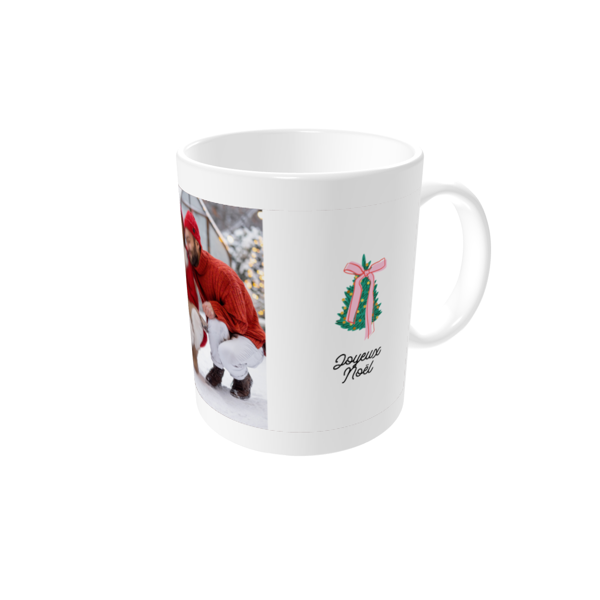 Mug personnalisé — Vœux & nœud