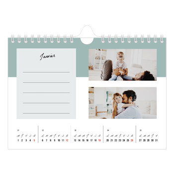 Calendrier photo A5 — Agenda 'To Do' list
