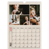 A3 Calendrier annuel — Craft effet tampon [couverture]