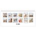 Calendrier de bureau — Instants d'album photo [couverture]
