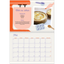 Calendrier photo A4 double (30 x 40 cm) — Une année de recettes [couverture]