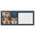 Calendrier de bureau — Ardoise et sérifs [Avril]