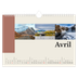 Calendrier photo A4 — Vues du monde [Avril]