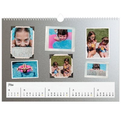 Calendrier photo A3 — Collection de photos [couverture]