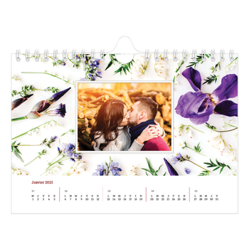 Calendrier photo A5 — Efferverssence florale