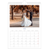 Calendrier photo A4 (20 x 30 cm) — Classique cobalt [Mai]