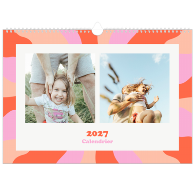 Calendrier photo A3 — Jeu de motifs [couverture]