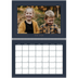 Calendrier photo A4 double (30 x 40 cm) — Bleu de Prusse [couverture]