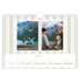 Calendrier photo A4 — Lettrages et rayures [Janvier]