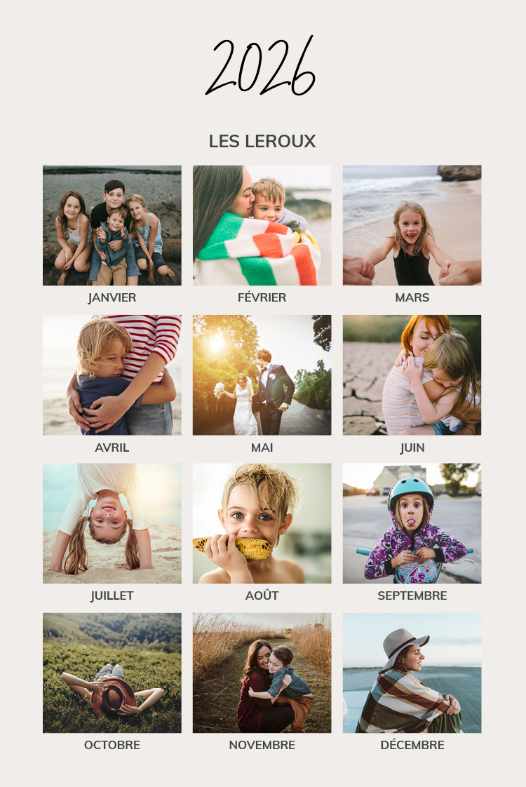 Faire-part & Cartes — Grand cadre photo