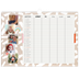 Calendrier photo A3 — Agenda rustique - Famille de 5 [Janvier]
