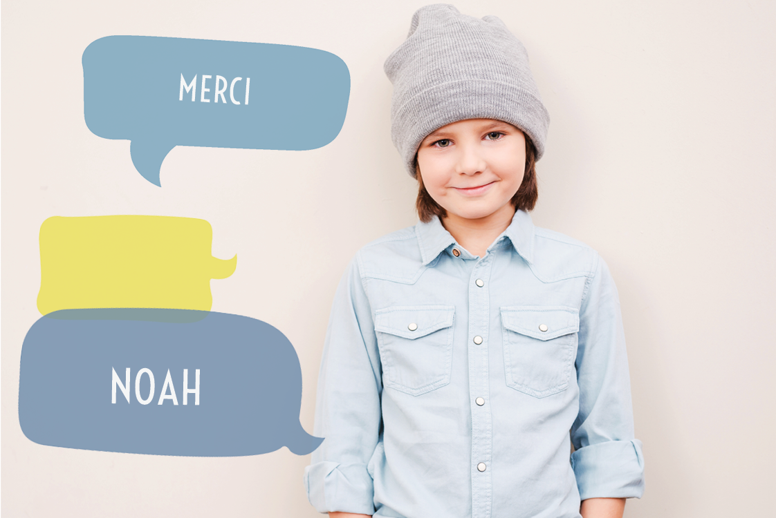 Carte de remerciement — Bulles