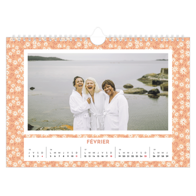 Calendrier photo A4 — En floraison [Février]