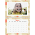 Calendrier photo A4 double (30 x 40 cm) — Jeu de motifs [Mars]