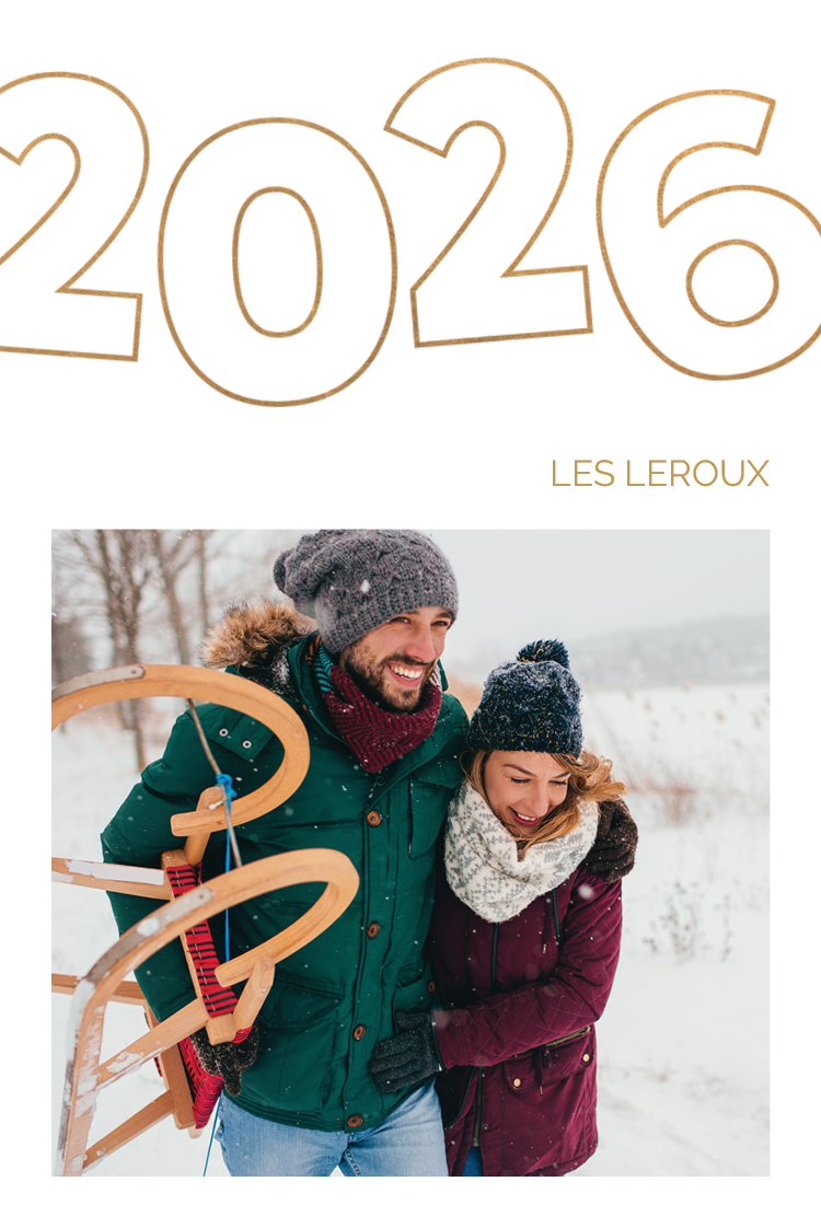 Faire-part & Cartes — Chiffres fun de l'année