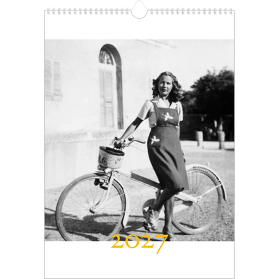 A3 Calendrier annuel — Style héritage [couverture]