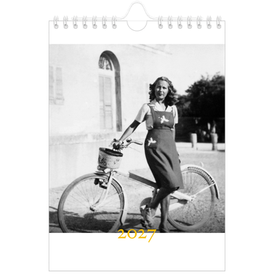 Calendrier photo A5 — Style héritage [couverture]