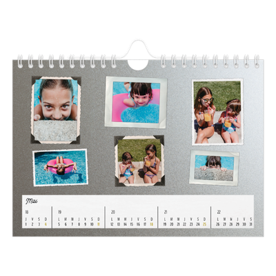 Calendrier photo A5 — Collection de photos [couverture]