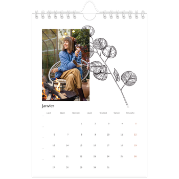 Calendrier photo A5 — Herbier