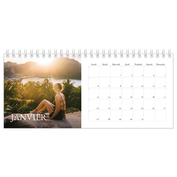 Calendrier de bureau — Superposition classique