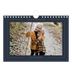 Calendrier photo A5 — Bleu de Prusse [couverture]