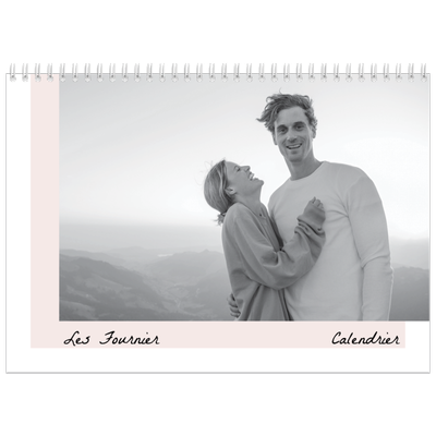 Calendrier photo A4 double (30 x 40 cm) — Écrans de couleur [couverture]