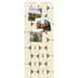 Calendrier mural long  — Motifs rétros [couverture]